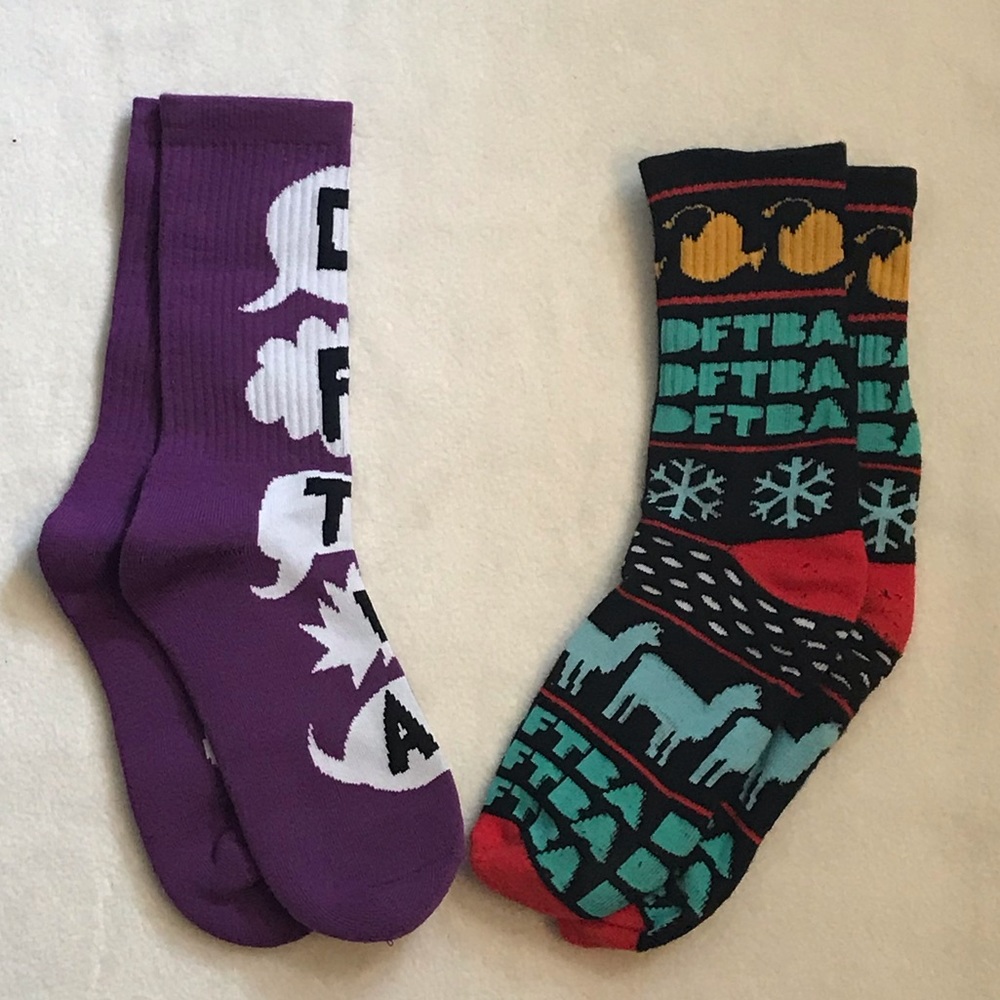 DFTBA socks!